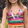 PilyQ Kids Maya Fringe Tankini Set MAY-813T
