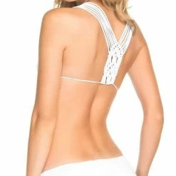 Dulzamara Beachwear Dulzamara Fresh Bikini Set In White