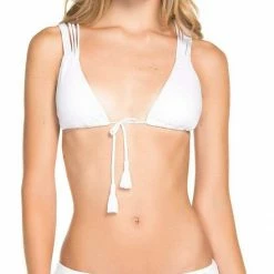 Dulzamara Beachwear Dulzamara Fresh Bikini Set In White