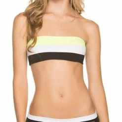 Dulzamara Beachwear Bikinis Dulzamara Pinecone Color Block Bikini Set
