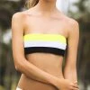 Dulzamara Beachwear Bikinis Dulzamara Pinecone Color Block Bikini Set