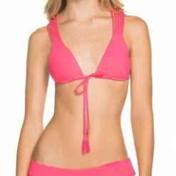Dulzamara Beachwear Bikinis Dulzamara Russet Bikini Set In Pink