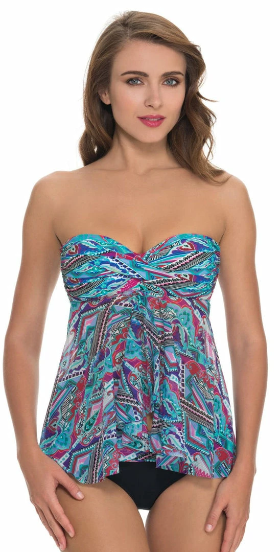 Profile By Gottex Inca Fold Down Full Bottom E628-1P20-001 4 Profile By Gottex Inca Fold Down Full Bottom E628-1P20-001