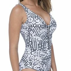 Profile By Gottex Tribal Batik One Piece Swimsuit