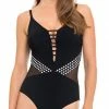 Profile By Gottex Hollywood One Piece Swimsuit In Black E854-2074-001