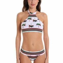 Bromelia Swimwear Bromelia Copacabana Bikini Top In Mango Bikinis