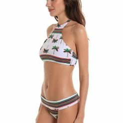 Bromelia Swimwear Bromelia Copacabana Bikini Top In Mango Bikinis