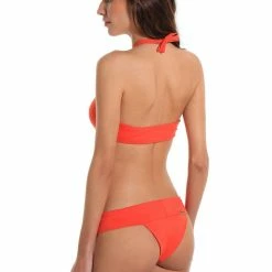 Bromelia Swimwear Bromelia Copacabana Bikini Top In Mango Bikinis