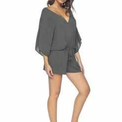 Resort Wear PQ Swim Olive Mikka Romper
