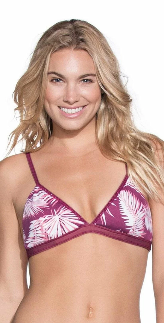 Maaji Amaranth Juneberry Delightful Triangle Bikini Top 3045SFT01 3 Maaji Amaranth Juneberry Delightful Triangle Bikini Top 3045SFT01