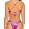 Bikinis Luli Fama Jeweled High Leg Bottom
