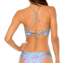 Luli Fama La Mezquita Peek A Boo Underwire Bikini Top