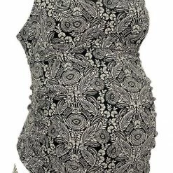 Anita Lelepa Black Velvet Maternity Tankini Set 9677-425