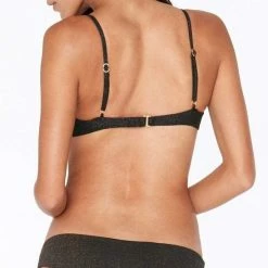 L*Space L Space Priscilla Shine On Me Top In Black SH82T18-BLK Bikinis