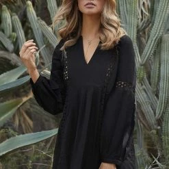 PQ Swim Midnight Leigh Tunic