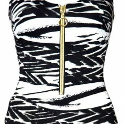 One Piece Swimsuits Maryan Mehlhorn Safari Front Zip One Piece Swimsuit 5 One Piece Swimsuits Maryan Mehlhorn Safari Front Zip One Piece Swimsuit