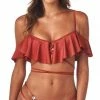 Montce Swim Bikinis Montce La Caletta Top In Sienna