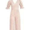 AKALIA COLLECTION Lounge Wear Pilar Powder Pink Eyelet Pants