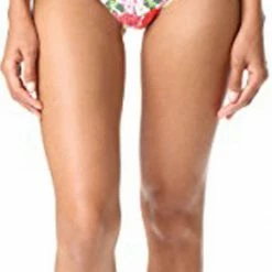 PilyQ Eden Hipster Ruched Full Cut Bikini Bottom Bikinis