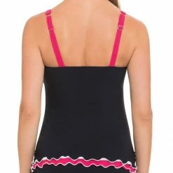 Profile By Gottex Coquette Underwire Tankini Top E852-1D18-001/E852-1E18-001