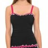 Profile By Gottex Coquette Underwire Tankini Top E852-1D18-001/E852-1E18-001