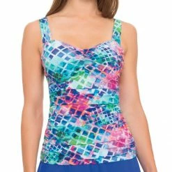Profile By Gottex Song Bird Underwire Tankini Top E851-1D18/E851-1E18-080