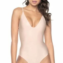 PQ Swim PilyQ Charlee One Piece Swimsuit In Seashell One Piece Swimsuits