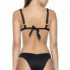 Bikinis PilyQ Black Pearl Basic Teeny Bikini Bottom