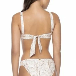 Bikinis PilyQ Cobra Stitched Ellie Halter Top