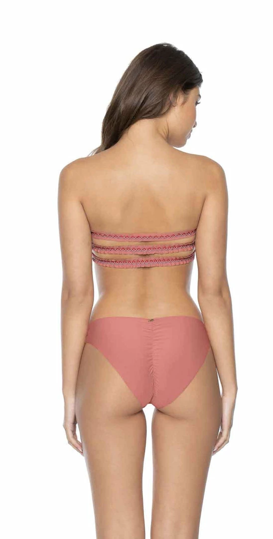 Bikinis PilyQ Lotus Basic Ruched Full Bikini Bottom 3 Bikinis PilyQ Lotus Basic Ruched Full Bikini Bottom