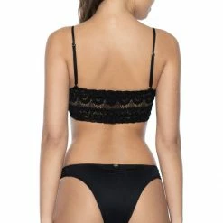 PQ Swim Bikinis PilyQ Midnight Sweetheart Lace Bralette