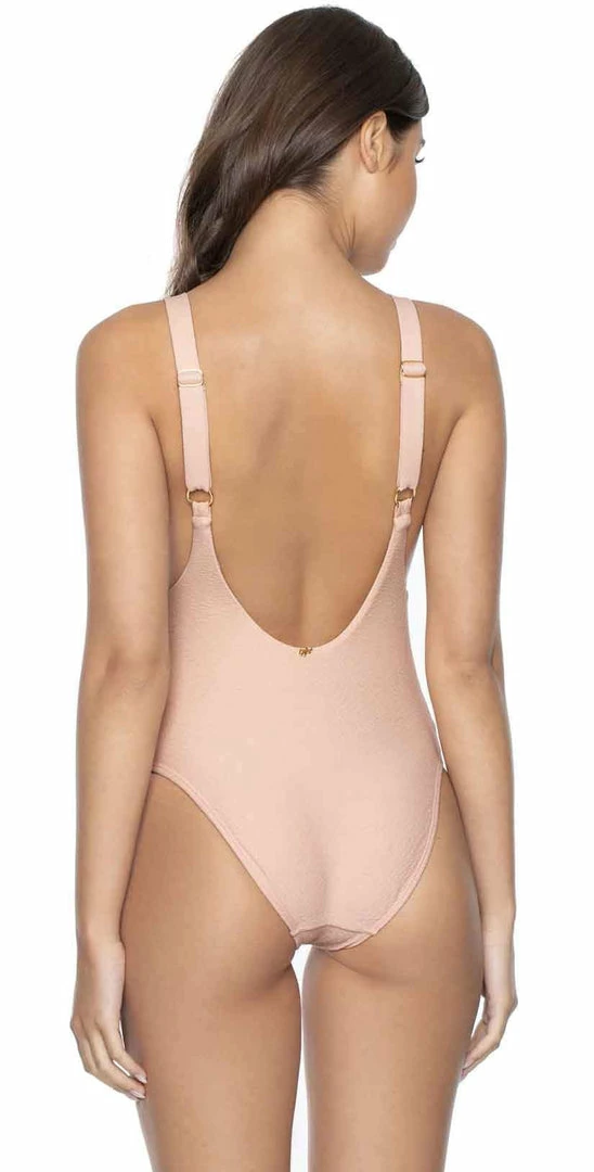 PilyQ Haley One Piece Swimsuit In Pink Sand One Piece Swimsuits 4 PilyQ Haley One Piece Swimsuit In Pink Sand One Piece Swimsuits
