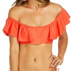 Raisins Sayulita Sweet Pea Tie Side Bottom In Red Y710045-RED Bikinis