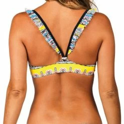Raisins Barbados Bound Angel Wings Bikini Top W710314-YLW Bikinis