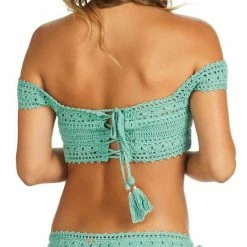 Raisins Crochet Mai Tai Bottom Y710452-OLIV Bikinis