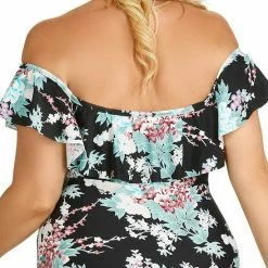 Raisins Curve Tortuga Off The Shoulder One Piece Swimsuit Y840581 One Piece Swimsuits
