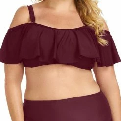 Raisins Curve St. Vincent Bottom In Maroon Y840057-MAR