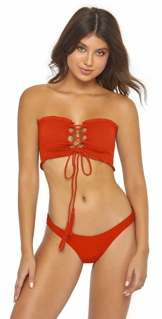 PilyQ Lust Basic Ruched Full Cut Bikini Bottom 5 PilyQ Lust Basic Ruched Full Cut Bikini Bottom