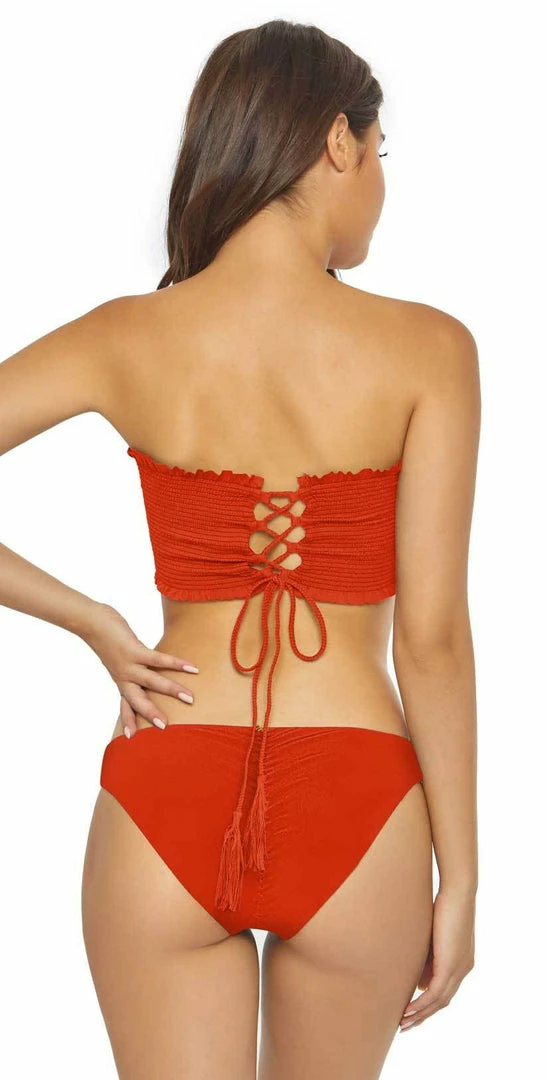 PilyQ Lust Basic Ruched Full Cut Bikini Bottom 3 PilyQ Lust Basic Ruched Full Cut Bikini Bottom