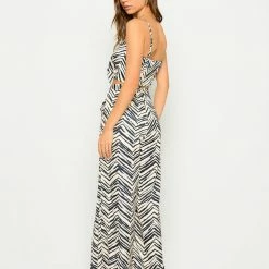 Beach Bunny Swimwear Ramsey Pant - Black/Cream