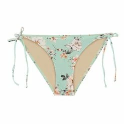 PQ Swim Posies Embroidered Tie Bikini Bottom