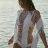 PQ Swim Water Lilly Monique Cover Up In White Resort Wear