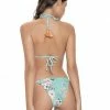 PQ Swim Posies Embroidered Tie Bikini Bottom