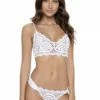 PilyQ Bikinis PQ Swim Water Lily Sweetheart Lace Bralette In White 1 PilyQ Bikinis PQ Swim Water Lily Sweetheart Lace Bralette In White