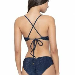 Bikinis PQ Swim Sapphire Basic Ruched Full Bottoms