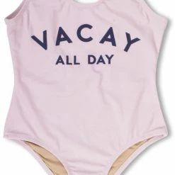 Kids Shade Critters Girls Vacay All Day One Piece Swimsuit