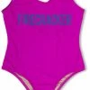 Shade Critters Girls Firecracker One Piece Swimsuit In Pink Kids