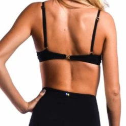Almost Gone Sauvage Retro Pin-Up Glam High Waist Bottom 4784BLK Bikinis