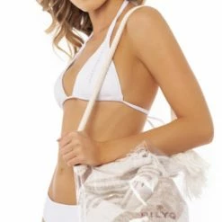 PQ Swim Water Lily Basic Full Cut Bikini Bottom