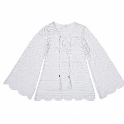 PilyQ PQ Swim Water Lily Noah Tunic In White Resort Wear 17 PilyQ PQ Swim Water Lily Noah Tunic In White Resort Wear